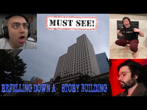 Cyr, Mizkif and Simply Repel Down 30 Story Building For The Kids (Charity) | Mizkif VOD (06/05/2021)