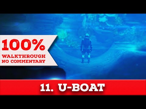 Wolfenstein: The New Order Walkthrough (Über difficulty,All Collectibles) part11 U-BOAT