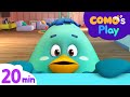 Como's Play | Bean Chopstick Challenge + More Episodes 20min | Cartoon video for kids