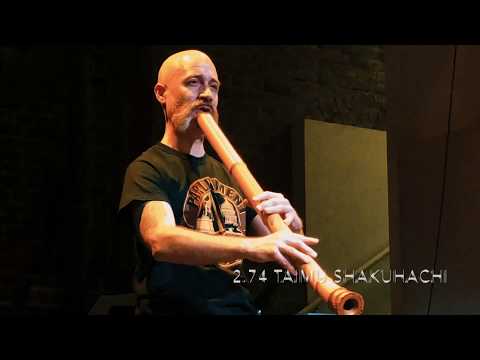 Bass Shakuhachi Solo "Woodmaster" 2.74 Jinashi Taimu 尺八 Cornelius Boots-Center for New Music SF 2019