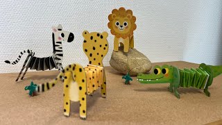 Crea Lign Kreativní sada ZVÍŘÁTKA ZE SAVANY