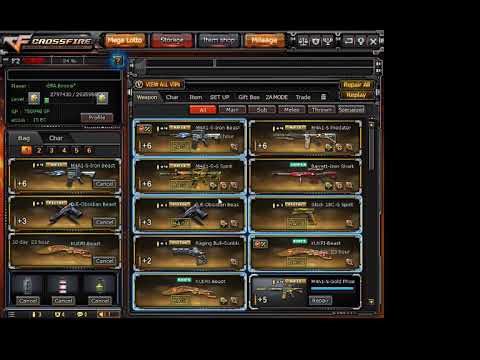 CFPH - M82A1-Barrett Iron Shark + Raging Bull-Gunblade bundle for 3080ecoins