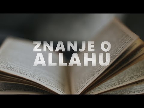Znanje o Allahu - Jasmin Durić, prof.