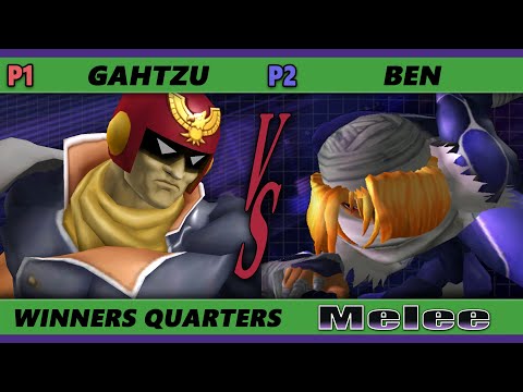 S@X 397 Online Winners Quarters - Gahtzu (Captain Falcon) Vs. Ben (Sheik) Smash Melee - SSBM