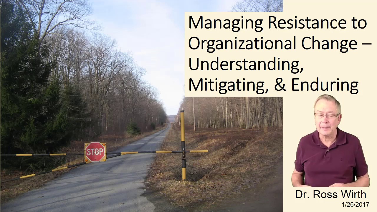 Managing Resistance to Organizational Change - Introduction