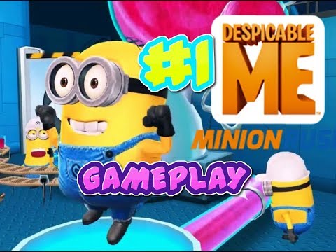 Despicable Me - Minion Rush Gameplay Walkthrough Part 1: Level 1-10