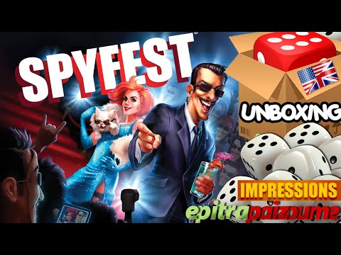 SpyFest - Unboxing & Impressions (EN) by Epitrapaizoume