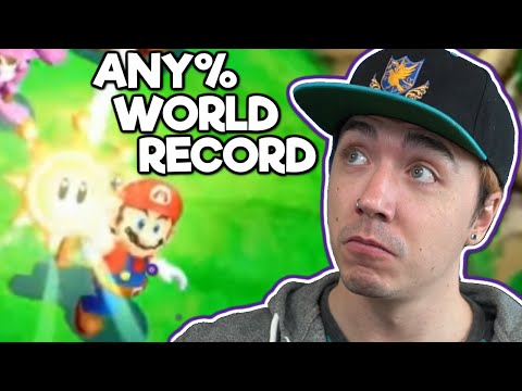 Speedrunner Reacts to Super Mario Sunshine Any% World Record!