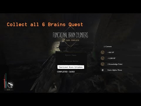 TSC - Functional Brain Cylinders Hidden Quest/Mission The Sinking City walkthrough
