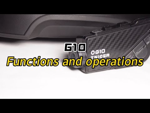 How should the G10 operate?
