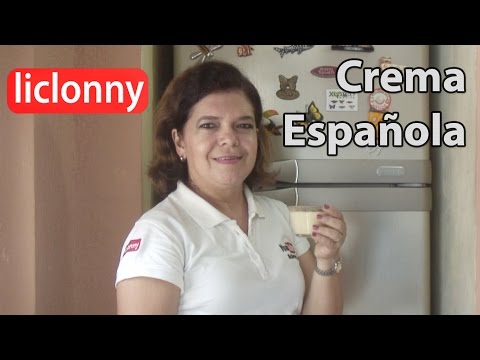 Receta Secreta (tipo natilla) de Crema Española. liclonny