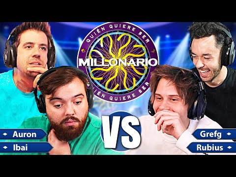 QUIEN QUIERE SER MILLONARIO con AURON, RUBIUS Y GREFG