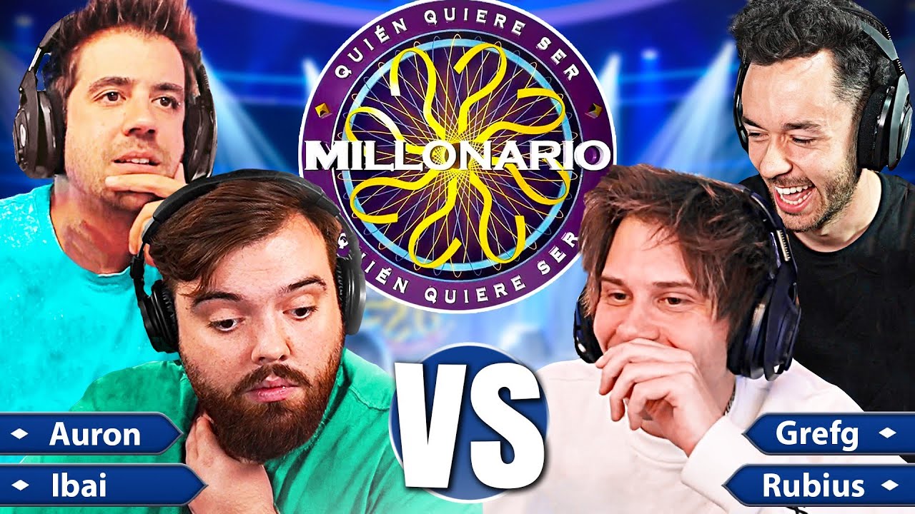 QUIEN QUIERE SER MILLONARIO con AURON, RUBIUS Y GREFG