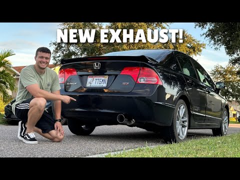 8th Gen Civic Si Full Race Exhaust Install and First Impressions!