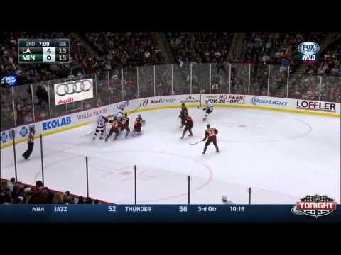 Game №23. Los Angeles Kings Vs. Minnesota Wild 4:0 (4:0, 0:0, 0:0) - (Обзор Матча) - (27.11.14)