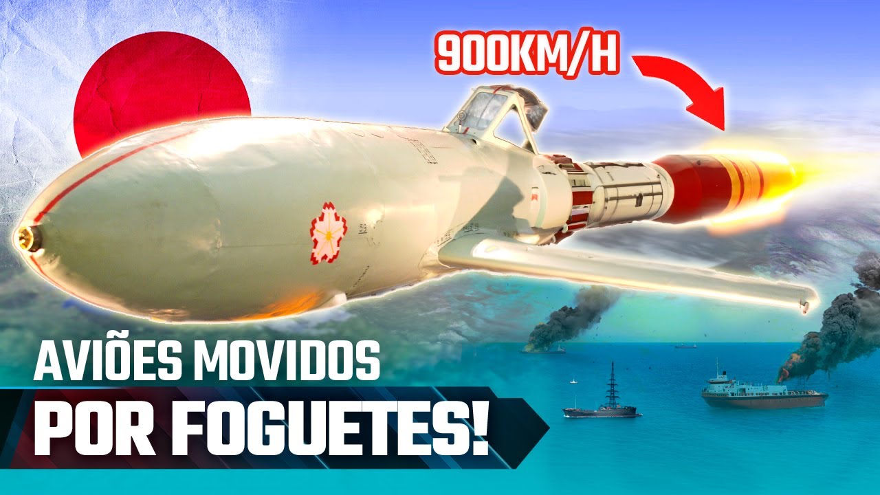 Para MAIS VELOCIDADE nos AVIÕES, colocaram MOTORES FOGUETE