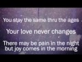 Your Love Never Fails Backing Track with Backing ...