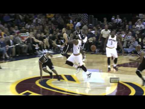 Dion Waiters Hits LeBron in the Face with a Pass