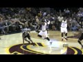 Dion Waiters Hits LeBron in the Face with a Pass.