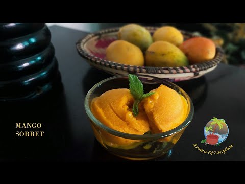 JINSI  YA KUTENGENEZA ICE CREAM YA SORBET YA EMBE