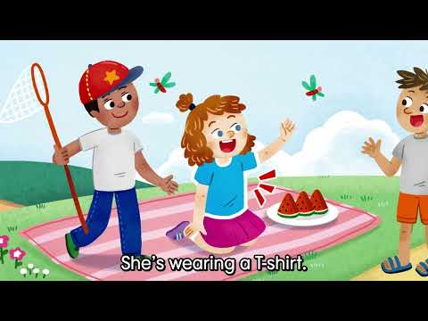 Smart English 2nd Edition 3 Unit 7 Chant - What Are They Wearing?