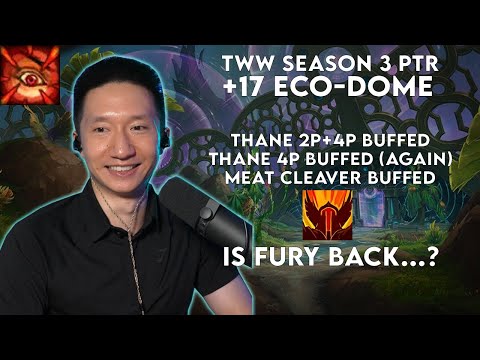 Fury is pretty good on the PTR... - +17 Eco-Dome Al'dani - Season 3 PTR (11.2) The War Within