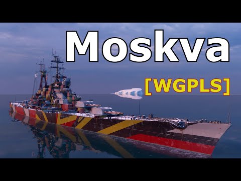 World of WarShips Moskva - 4 Kills 320K Damage