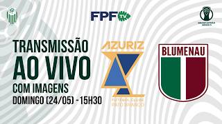 BRASILEIRÃO SÉRIE D 2026 | AZURIZ  X BLUMENAU | RODADA 8, AO VIVO E DE GRAÇA