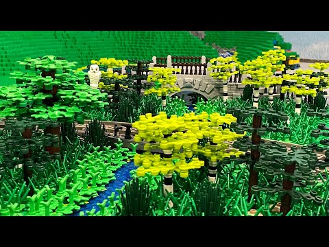 Verwilderte Brücke - Bau einer Lego Stadt Teil 211.