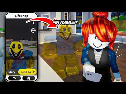 SCP INVISIBLE TROLL IN ROBLOX SNAPCHAT