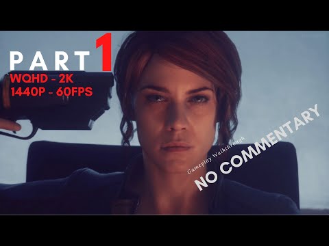 CONTROL THE FOUNDATION 1440p Gameplay Walkthrough [part 1] - No Commentary