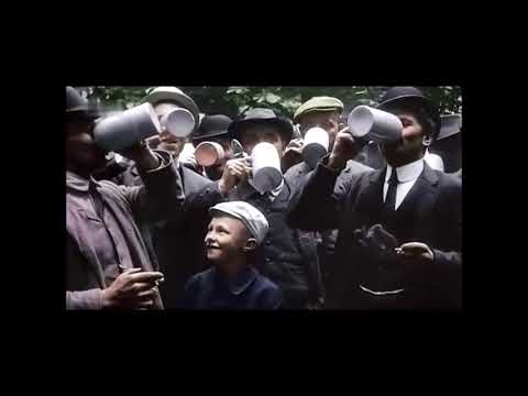 Berlin and Munich in colour around 1900 (speed corrected)