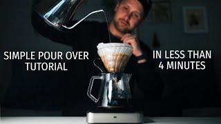 How To Make Pour Over Coffee - SIMPLE V60 Brew Tutorial