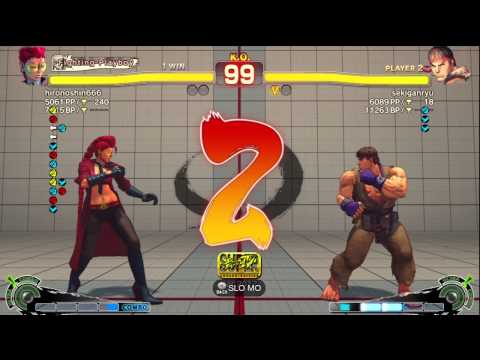Hironoshin (Viper) vs Sekiganryu (Ryu) - AE 2012 Match *720p*
