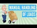 Manual Handling of Loads