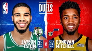 Jason Tatum - Boston Celtics - Donovan Mitchell - Utah Jazz
