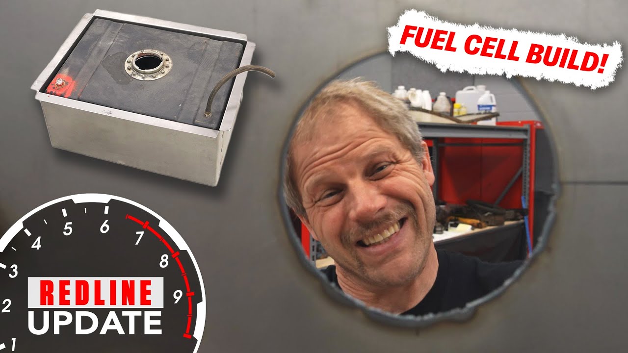 Fuel cell build and install - 1937 Ford Coupe dirt track race car | Redline Update #80