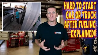 🚗 Hard to Start After Refueling? | Explained 🚗