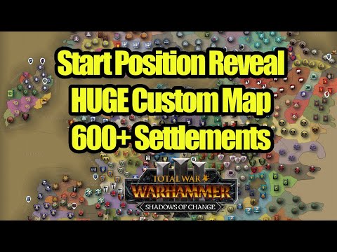 Start Position Reveal - Old World Custom Campaign For Total War Warhammer 3 This Is INSANE