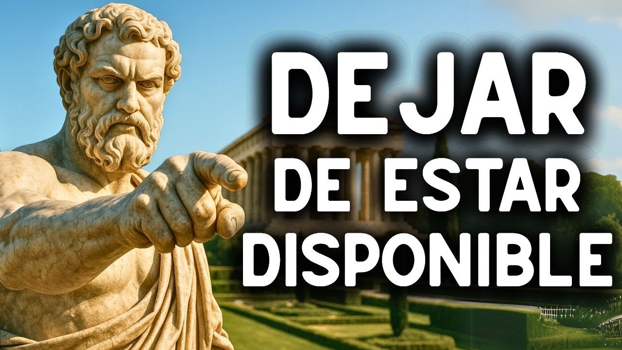 Cuando DEJAS de estar DISPONIBLE, TODO cambia | ESTOICISMO