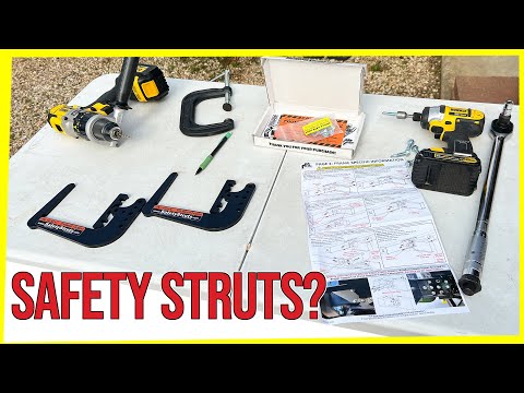 How to Install RV Bumper Reinforcement Struts