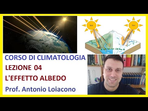 CORSO DI CLIMATOLOGIA - Lezione 04 - L'effetto Albedo