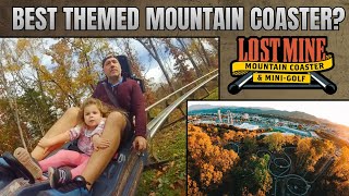 Exploring The LOST MINE Mountain Coaster & Mini Golf in Pigeon Forge, Tennessee!