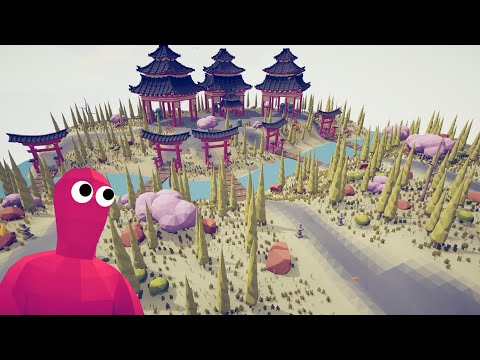 Building A Dynasty Themed Map! | TABS Map Creator