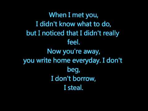 Scarlett Johansson & Peter Yorn . Relator Lyric