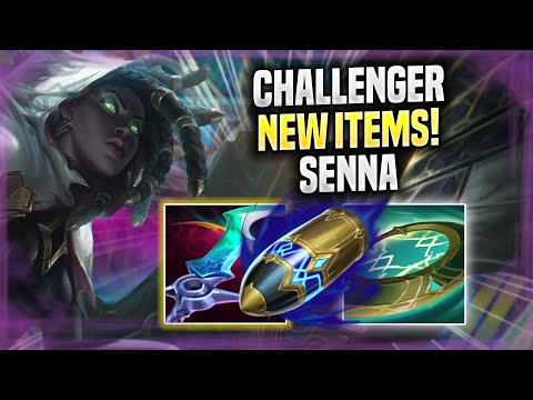 KOREAN CHALLENGER IS READY FOR SENNA WITH NEW ITEMS! - Korean Challenger Plays Senna ADC vs Jhin!