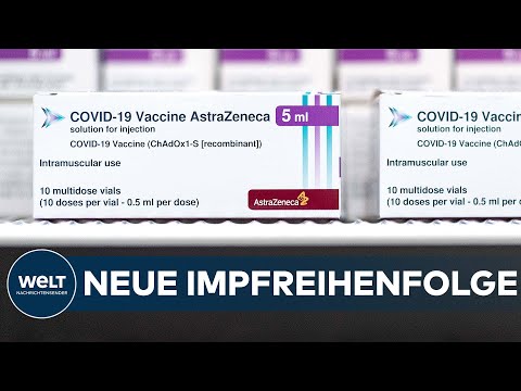 ASTRAZENECA: Geänderte Corona-Impfreihenfolge in Nordrhein-Westfalen I WELT News