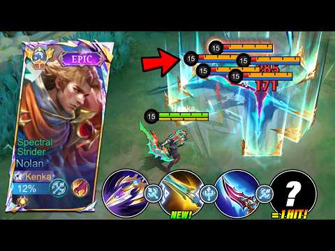 NOLAN NEW UPDATED BUILD & EMBLEM 2026!! | GLOBAL NO.2 NOLAN BUILD & EMBLEM! (Must Abuse!) - MLBB
