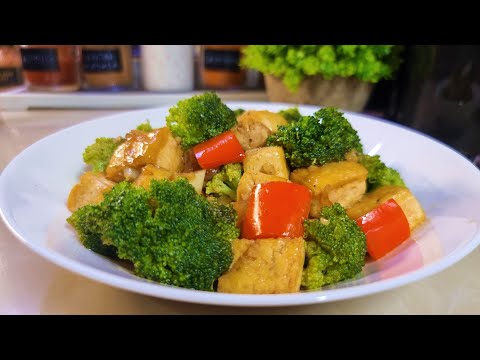 Stir Fry Tofu and Broccoli | Healthy Recipe