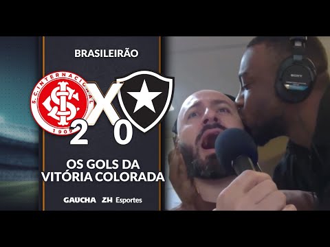 INTER 2x0 BOTAFOGO: OS GOLS NA VOZ DE MARCELO DE BONA | 04/10/2025